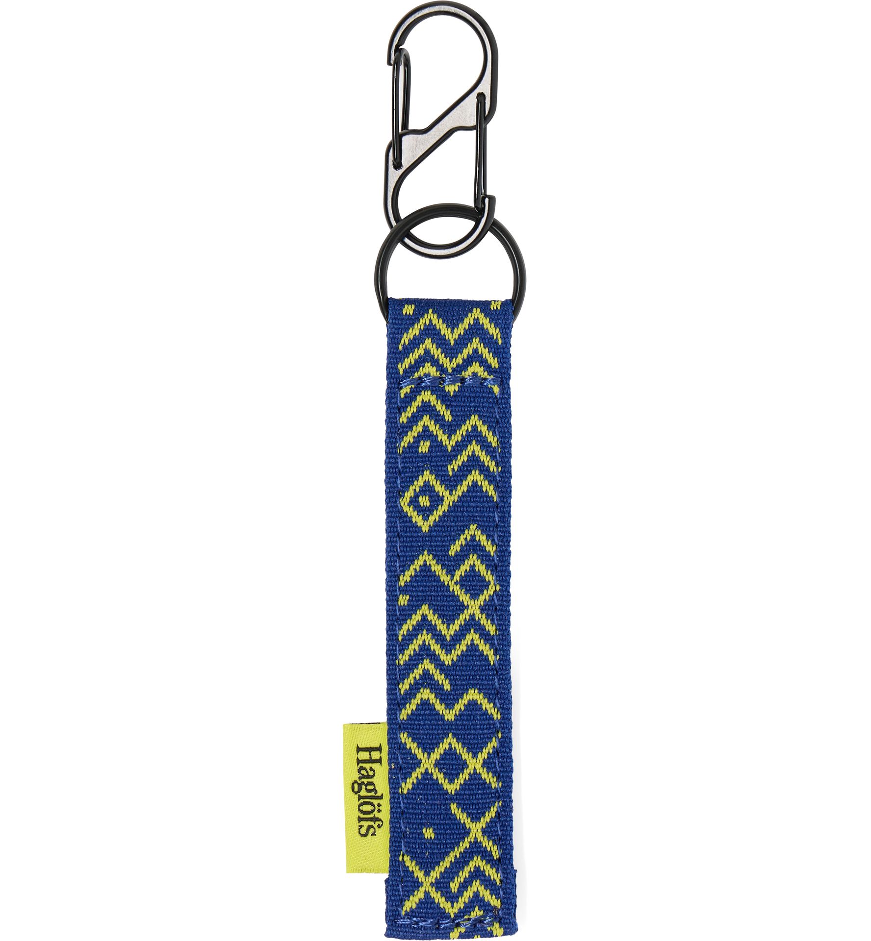 Brand Cord key ring Electric Blue/Tech Yellow