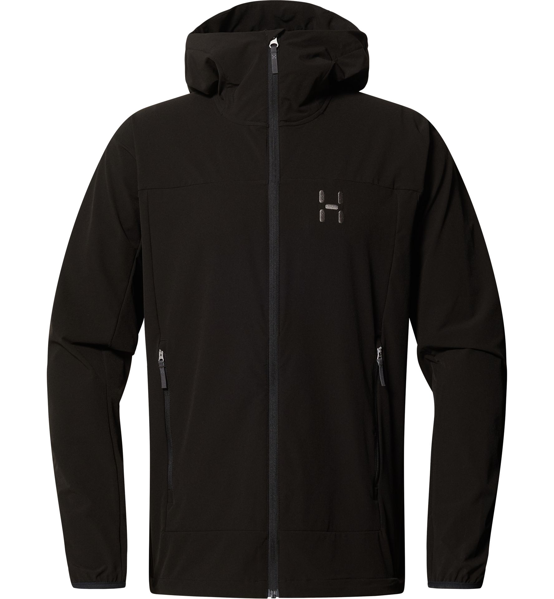 Rosson Softshell Hood Men True Black