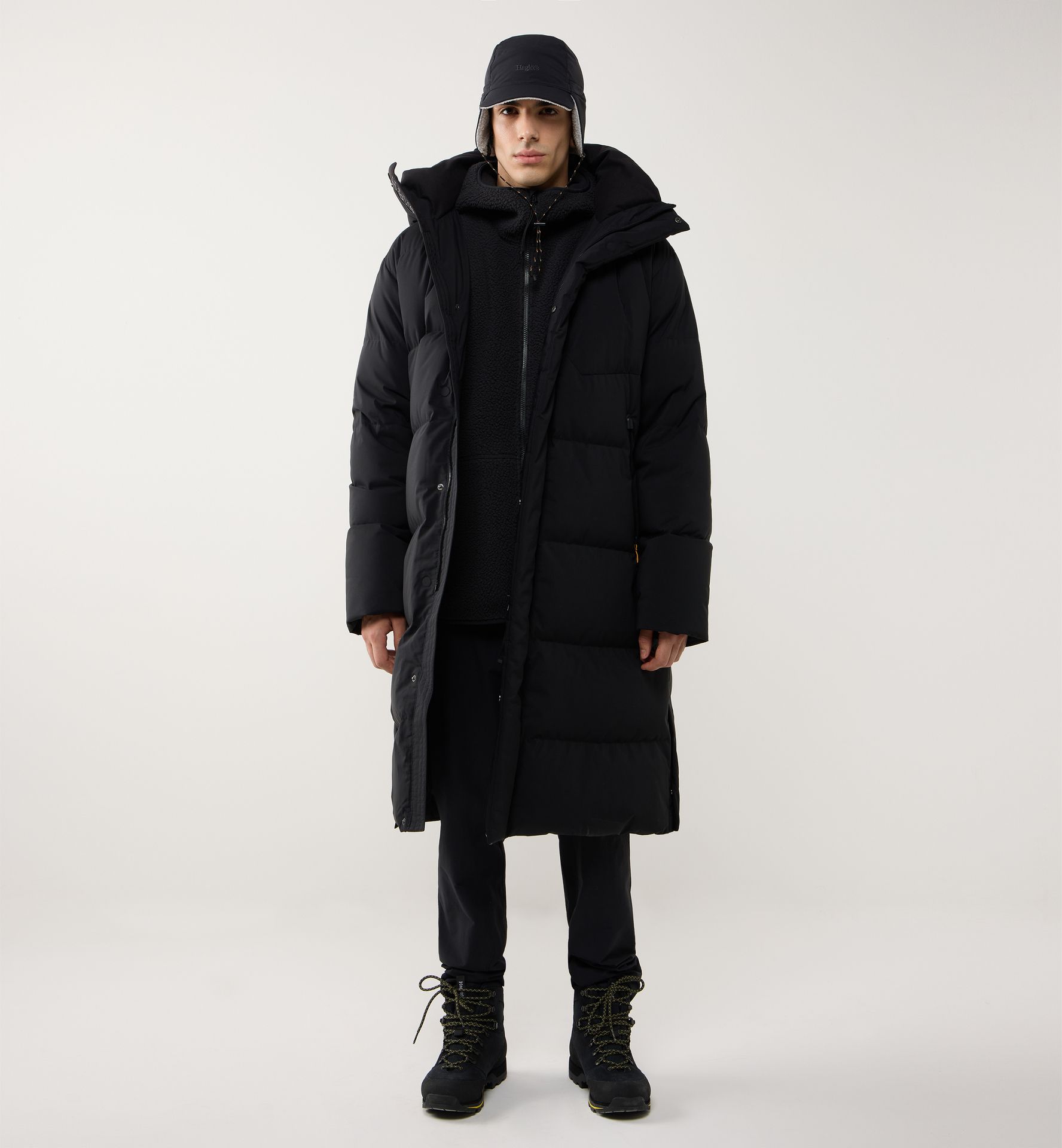 Liden Long Down Parka Men True Black