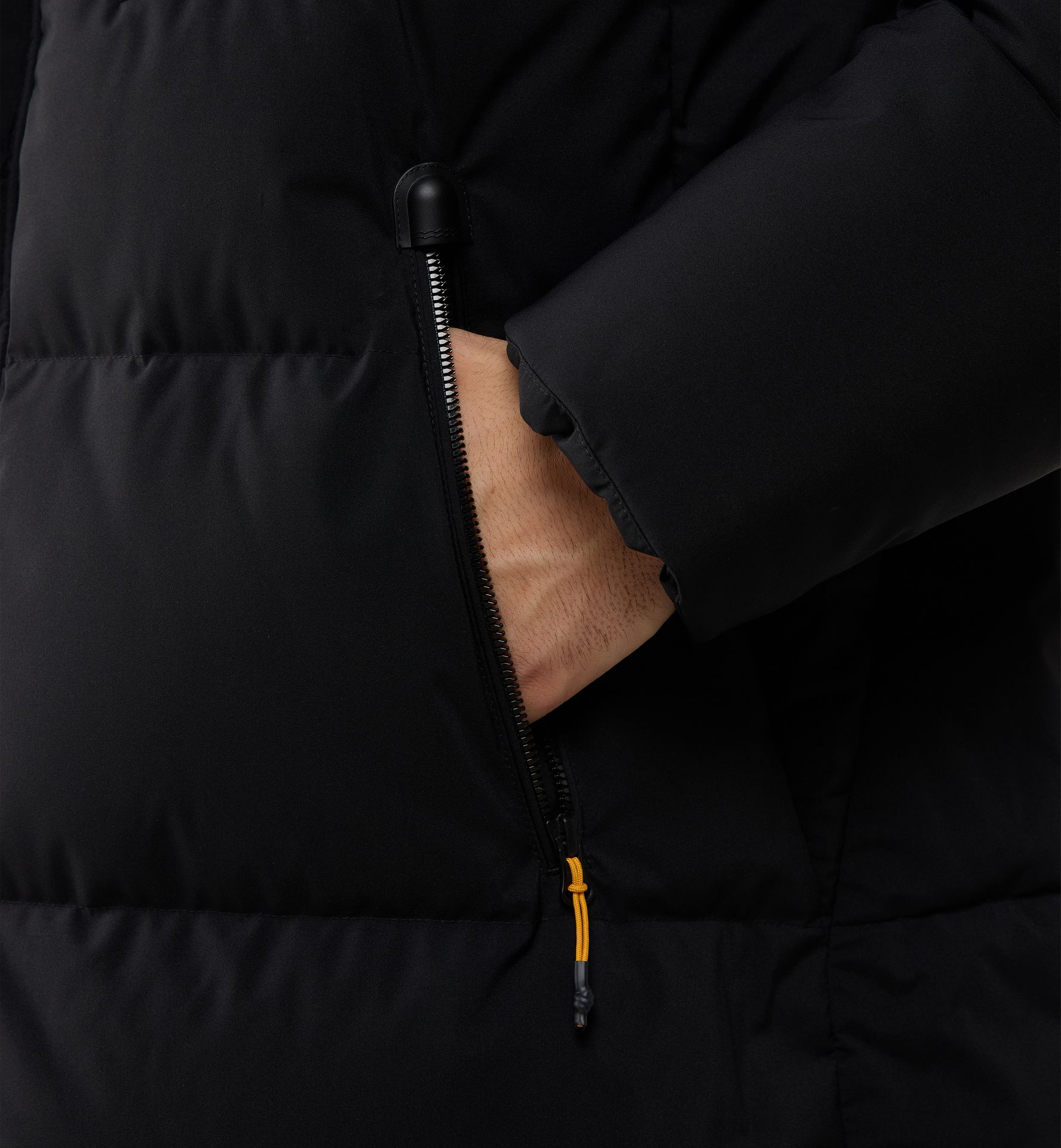 Liden Long Down Parka Men True Black