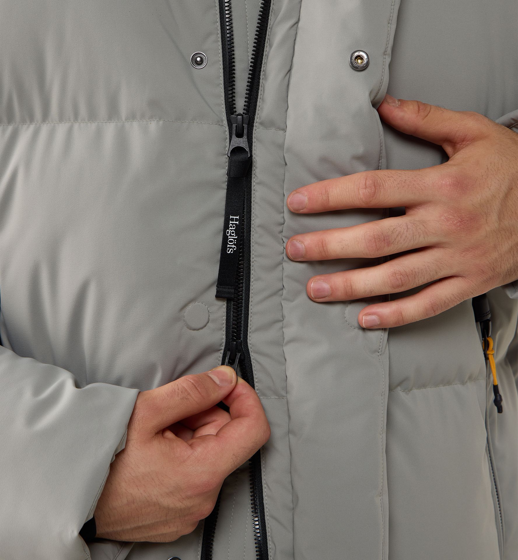 Liden Long Down Parka Men Jadeite