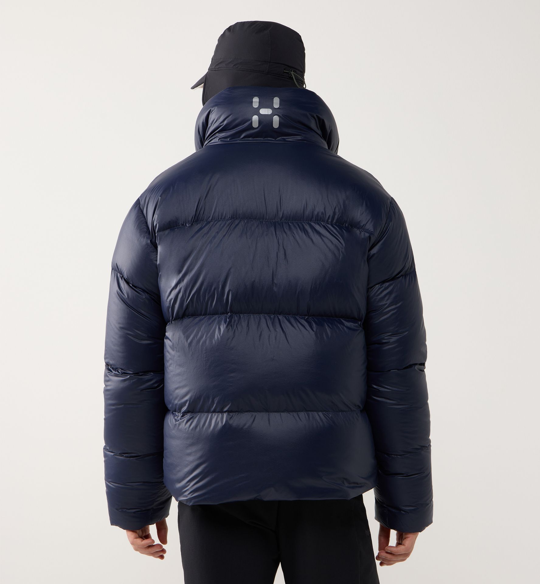 Liden Short Down Jacket Men Navy